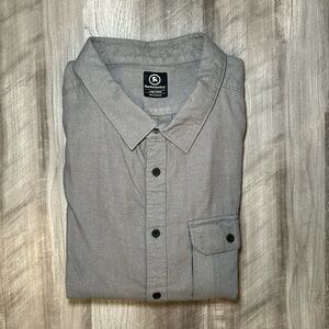 Backcountry Flannel Long Sleeve Button Down Shirt - Large